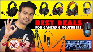 Best deals on Gaming Gadgets | Headsets, Mic, Keyboard, Mouse, etc @LEARNABHI