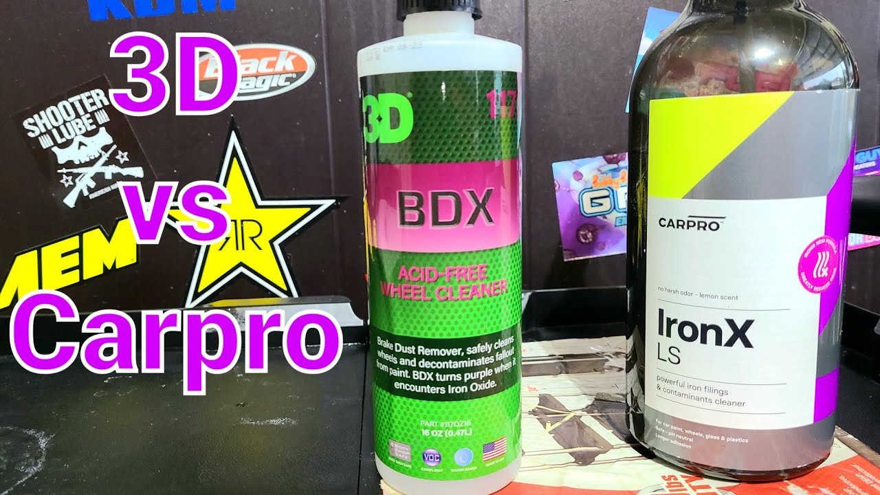 VS] Cheap vs Expensive Iron Fallout Removers - Carpro Iron X & 3D BDX 