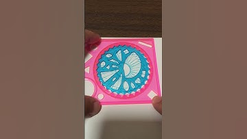 Oddly satisfying video ASMR with simple spirograph design #trending #satisfying #asmr #relaxing