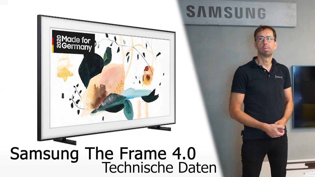 Samsung The Frame 4 0 Ein Naherer Einblick Gq75ls03tau Gq65ls03tau Youtube