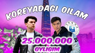 🇰🇷Koreaga 17 yoshimda keldim. 25.000.000 oyligim. @Elyoretto