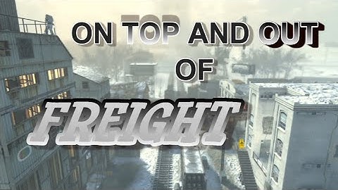 COD Ghosts Glitches Out Of Map Freight