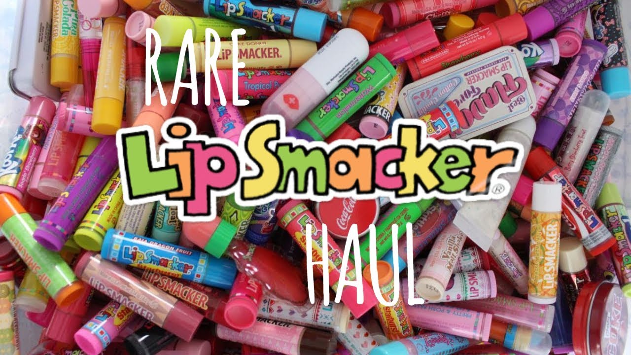 GIGANTIC LIP SMACKER HAUL - RARE AND VINTAGE!!! - YouTube
