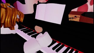 I PLAYED BAD APPLE IN ROBLOX TALENT SHOW (this was funny asf)