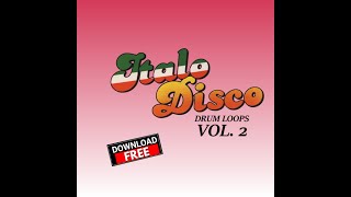 | free download | 'Italo Disco Vol. 2' drum loops