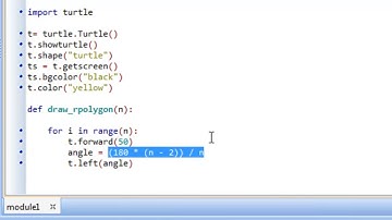 Python Programming: Generalizing Procedures