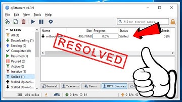 How To Resolve Stalled Torrents Problem in QbitTorrent Client