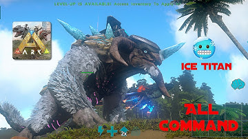Ark Ultimate Mobile Edition All Command