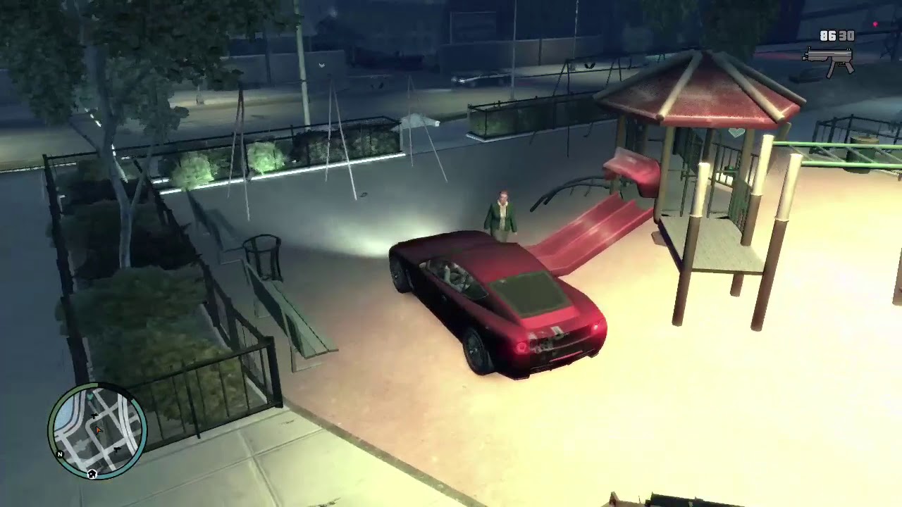 Epic Swingset Launch - GTA IV