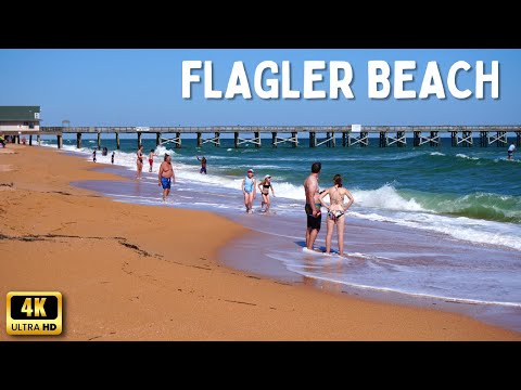 Flagler Beach Florida - A Golden Sand Beach