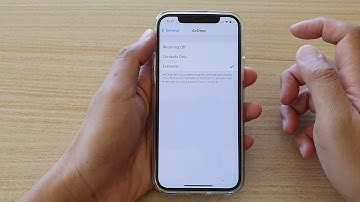 iPhone 12/12 Pro: How to Enable / Disable AirDrop