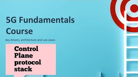 Control plane protocol stacks in 5G