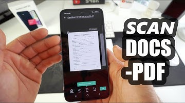 How To Scan Documents to PDF with Samsung Galaxy A35 5G