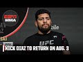 Nick diaz to face vicente luque in abu dhabi  cormier  okamoto react to the news  espn mma