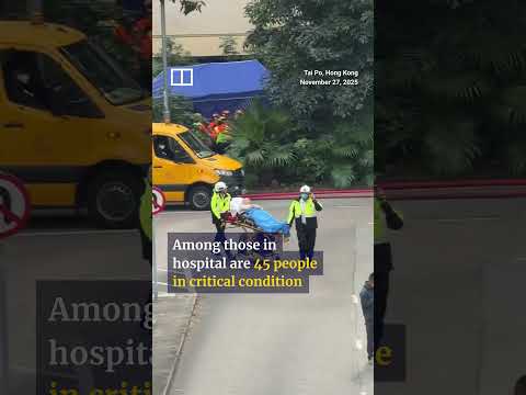 Tai Po Fire Rages In Hong Kong For Second Day