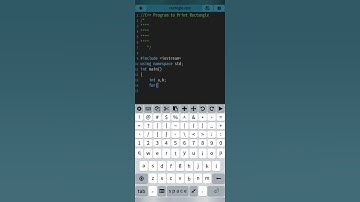 C++ Program to Print Rectangle  #shorts #programming #viralshorts #youtubeshorts #programmingshorts