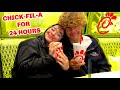 EATING ONLY CHICK-FIL-A FOR 24 HOURS!!