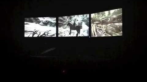 skyrim eyefinity 5770 hd on my 3 monitor setup