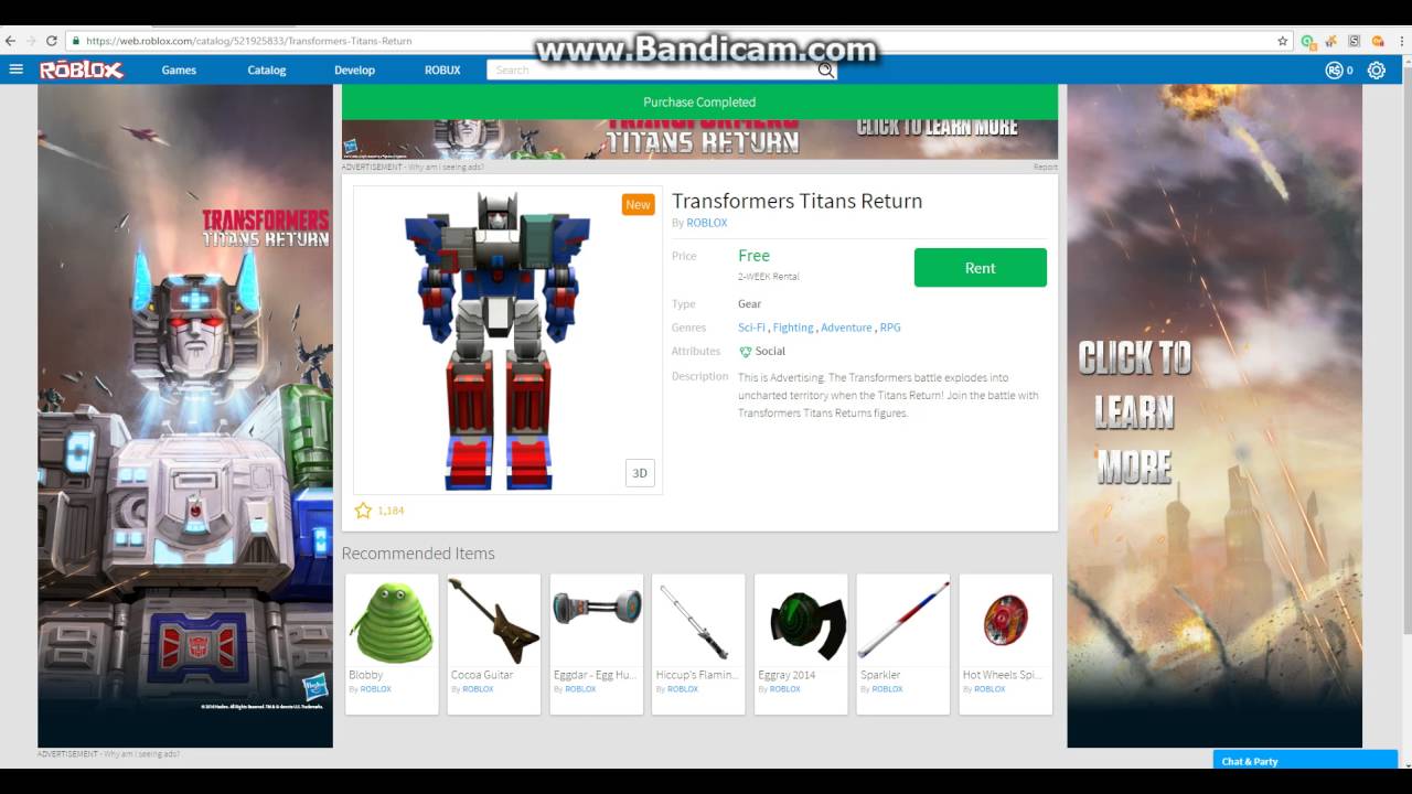 Roblox How To Get Transformers Titans Return Gear Youtube - login to roblox transformers