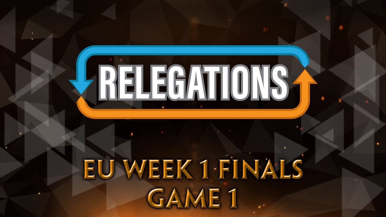SMITE S4 Relegation Open Brackets EU Week 1 - Finals (Game 1)