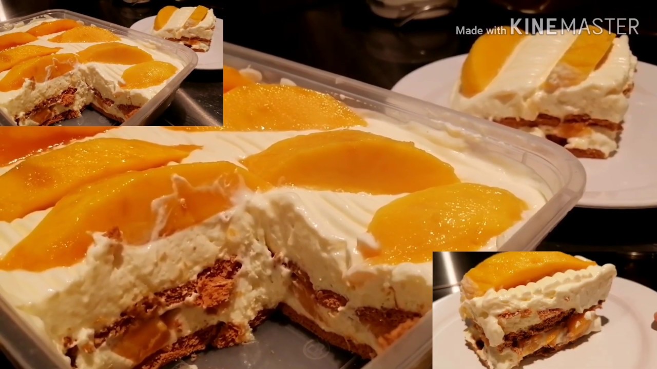 HOW TO MAKE MANGO GRAHAM CAKE / GRAHAM CAKE MANGO FLOAT
