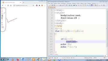 WEbTech Unit 4- Topic 016 break continue and goto in PHP