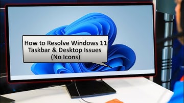 How to Fix Windows 11 Stuck on Desktop with No Icons & Empty Taskbar