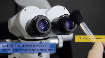 SCM600 DENTAL MICROSCOPE Daily Maintenance Video
