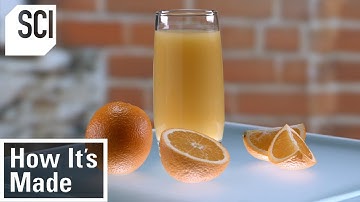 How Orange Juice Is Made in Factories | How It