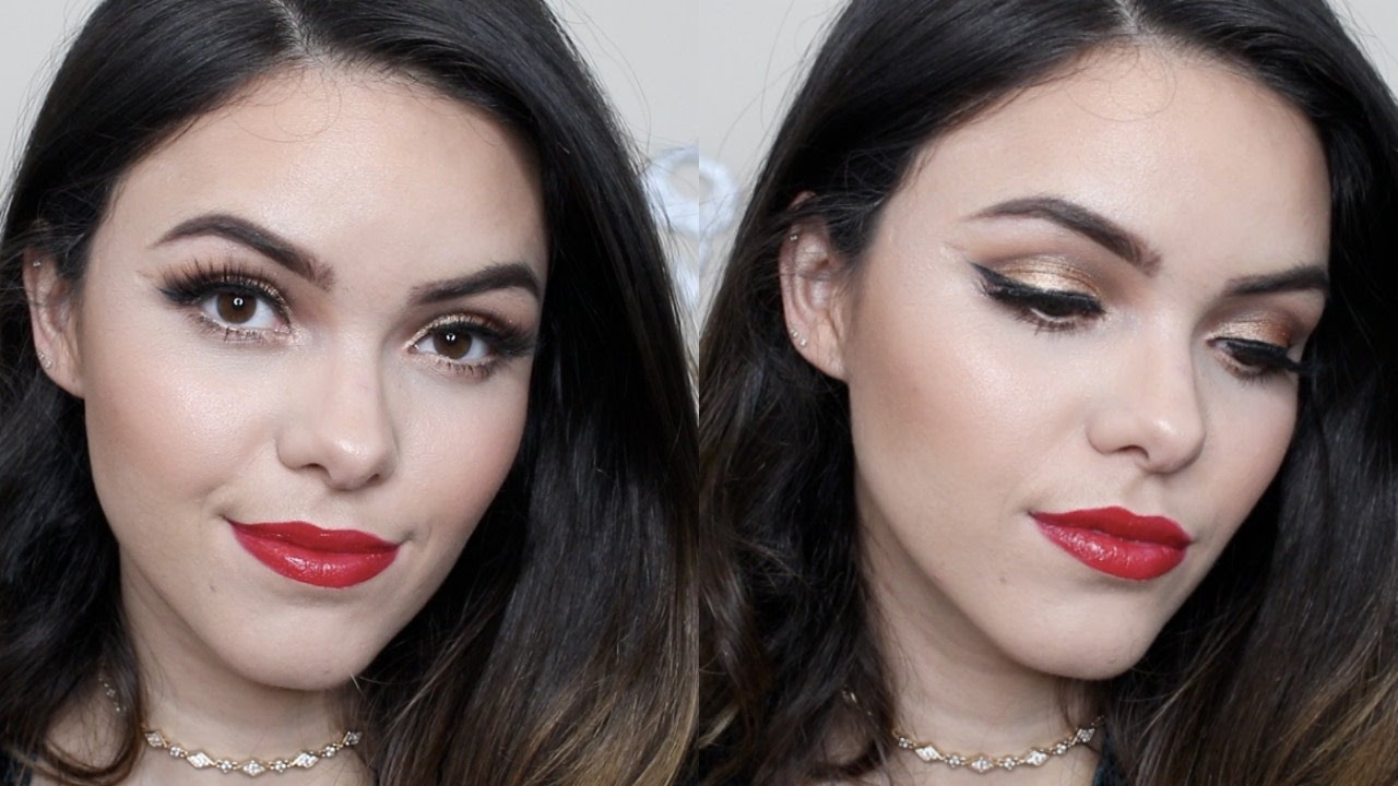 MAQUILLAJE PARA NAVIDAD + LABIALES FAVORITOS ROJOS