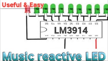 How to make a simple audio vu meter #easyproject4u