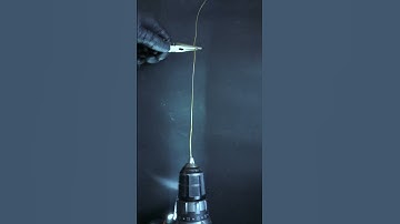 How to Straighten A Metal Wire in Under 15 Seconds