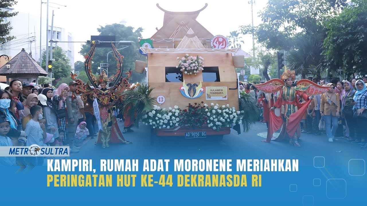 Video: Pemkab Bombana Pamerkan Rumah Adat Kampiri di Kanca Nasional 1 YouTube player