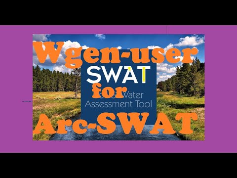 How to make Wgen user  file for SWAT Weather database-Part-1