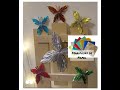 Mariposas de Papel Glacé Metalizado Súper Fáciles! / Super Easy Metallic Icing Paper Butterflies