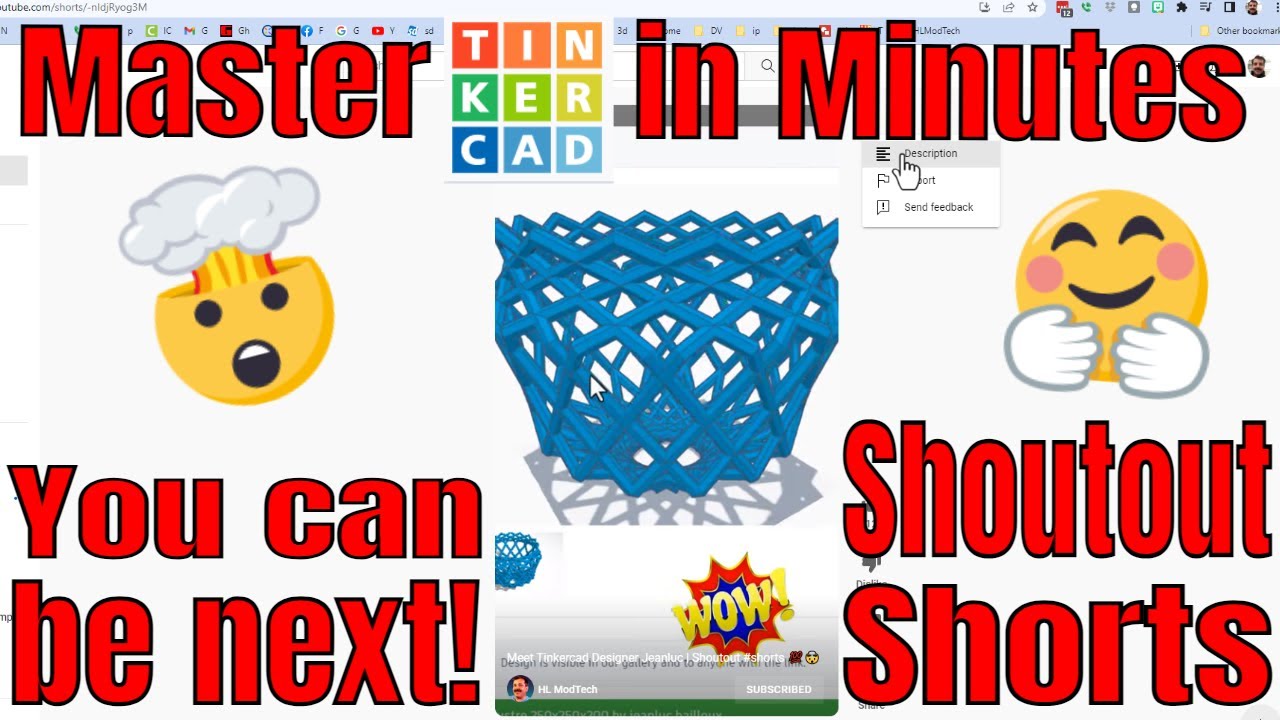 Tinkercad Shoutout 