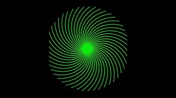 SPIRALS| python animations with pygame #coding #python