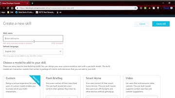 Alexa Developer Console-Alex Hosting