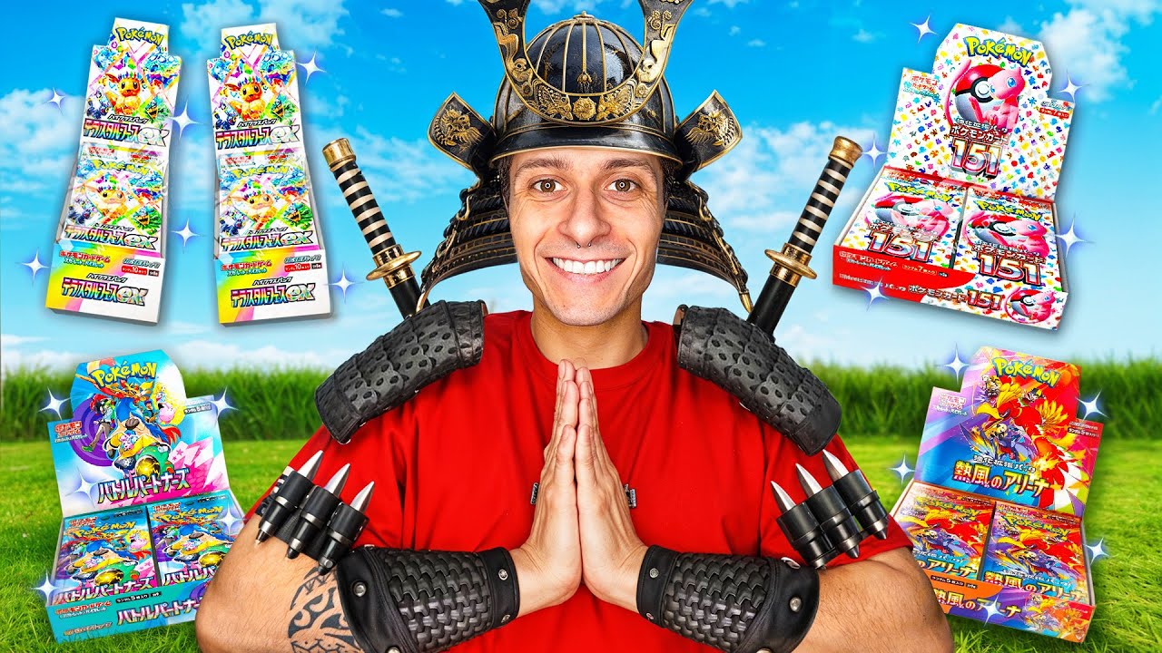 ARRIVANO DAL GIAPPONE: 4 BOX POKÉMON ASSURDI!!