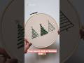 Three Ways You Can Stitch A Christmas Tree Embroidery Embroiderydesign Handembroidery 