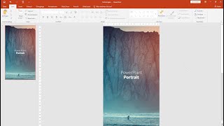 PowerPoint Hochformat einstellen (2020)