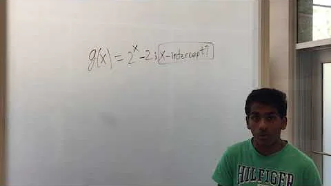 SAT Math x-intercept for a Non-Linear Function