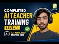 AI Teacher Training Level 1 | My Experience & Learning Journey | Rehan School Lahore Campus
