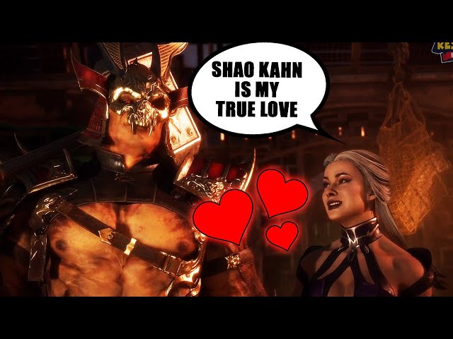 The Kahn Family Values (Sindel, Kitana, Shao Kahn, King Jerrod) Mortal  Kombat 11 