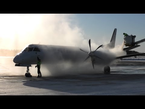 4K | Saab Aircraft Saab 2000 SE-LTV at Tampere-Pirkkala