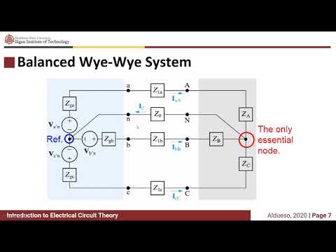 EEE132 - Electric Circuit Theory II: Wye-Wye Configuration