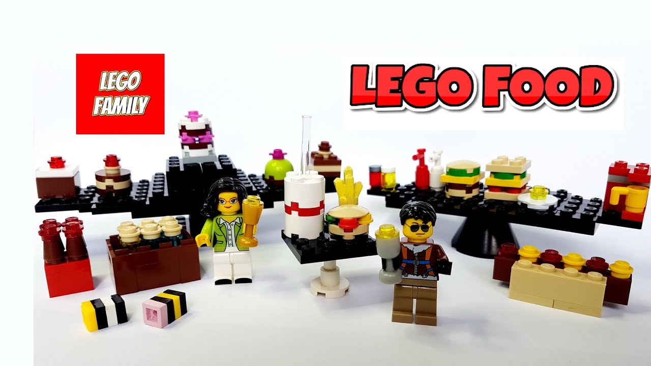 15 Mini LEGO Food & Drink ideas #LegoFamily - YouTube