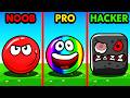 Red Ball 4: Noob, Pro & Hacker Challenge ⚽