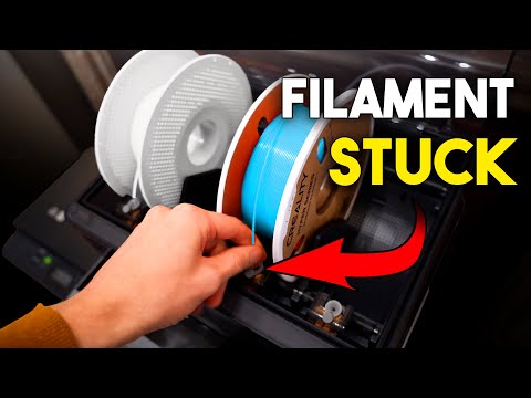 FILAMENT STUCK in Bambu Lab AMS (Failed to Pull Back Fix)
