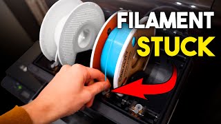 FILAMENT STUCK in Bambu Lab AMS (Failed to Pull Back Fix)